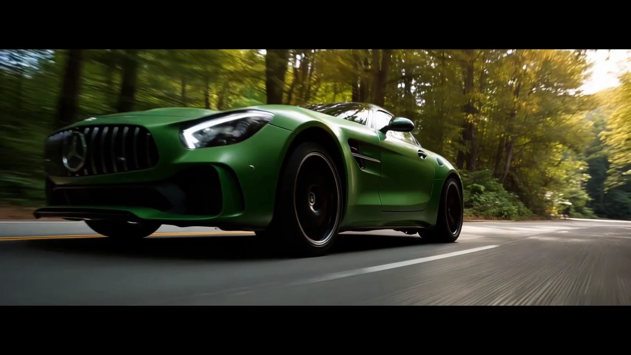 Mercedes-AMG GT R | AI Concept Film project still